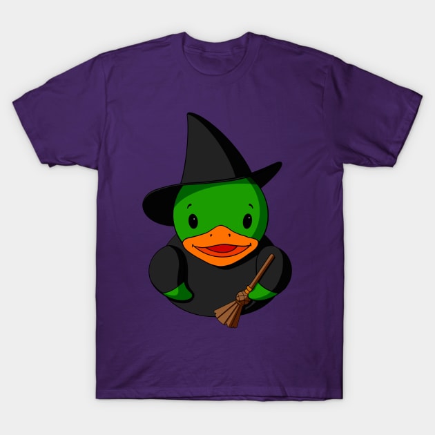 Wicked Witch Rubber Duck T-Shirt by Alisha Ober Designs